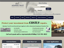 Tablet Screenshot of memberstrust.org